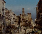 A Market In Italy - 罗伯特·阿勒特